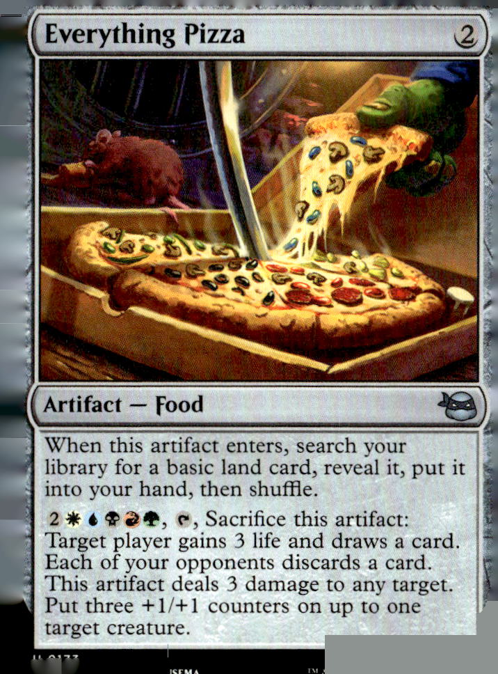 Teenage Mutant Ninja Turtles #173 Everything Pizza