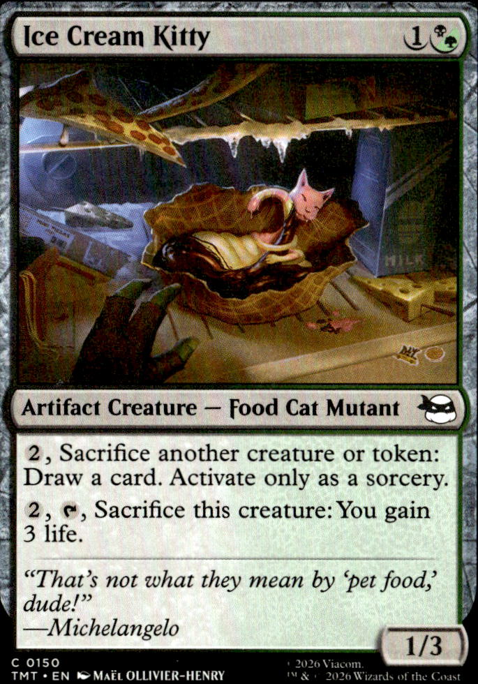 Teenage Mutant Ninja Turtles #150 Ice Cream Kitty