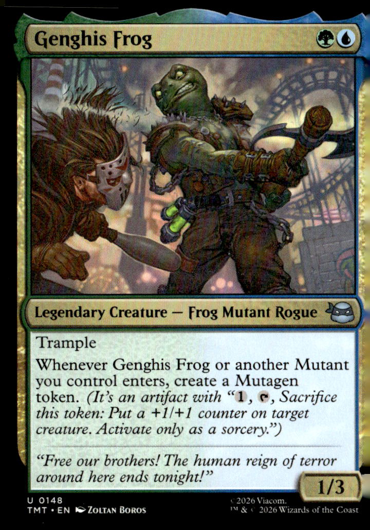 Teenage Mutant Ninja Turtles #148 Genghis Frog