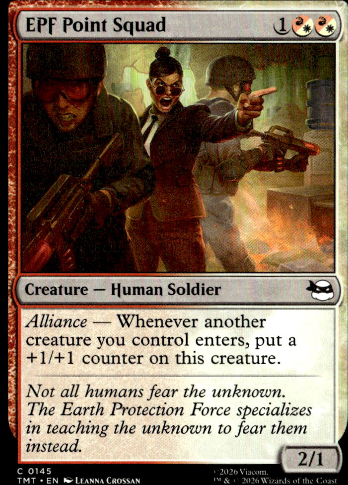 Teenage Mutant Ninja Turtles #145 EPF Point Squad