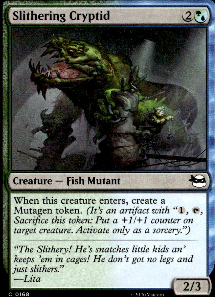 Teenage Mutant Ninja Turtles #168 Slithering Cryptid