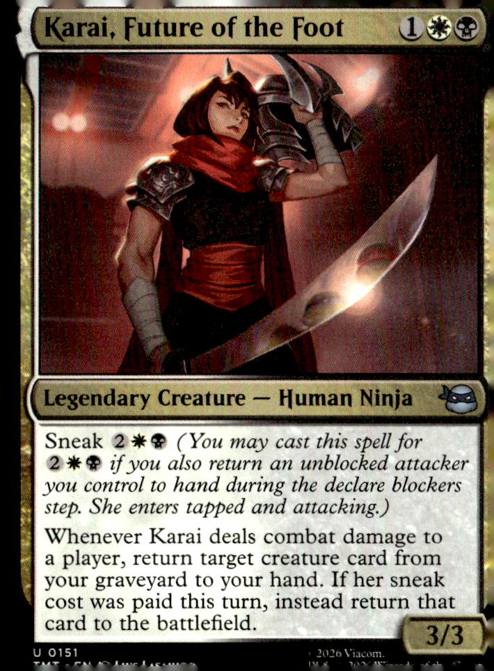 Teenage Mutant Ninja Turtles #151 Karai, Future of the Foot