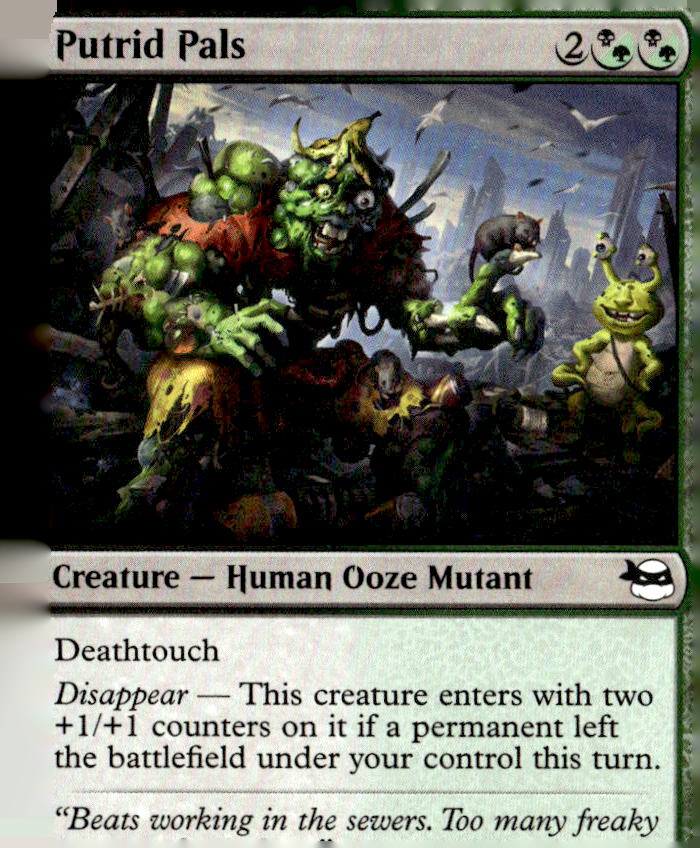 Teenage Mutant Ninja Turtles #165 Putrid Pals