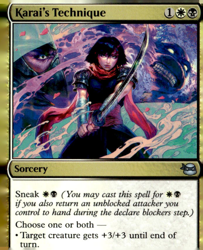 Teenage Mutant Ninja Turtles #152 Karai's Technique