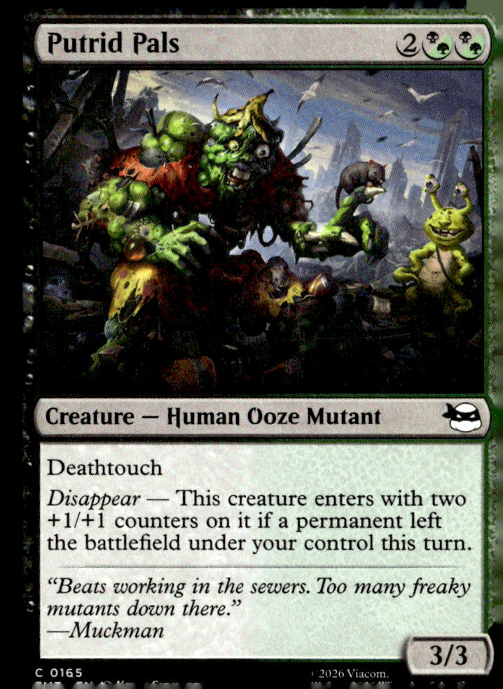 Teenage Mutant Ninja Turtles #165 Putrid Pals