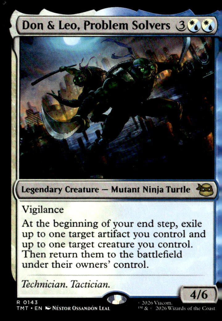 Teenage Mutant Ninja Turtles #143 Don & Leo, Problem Solvers