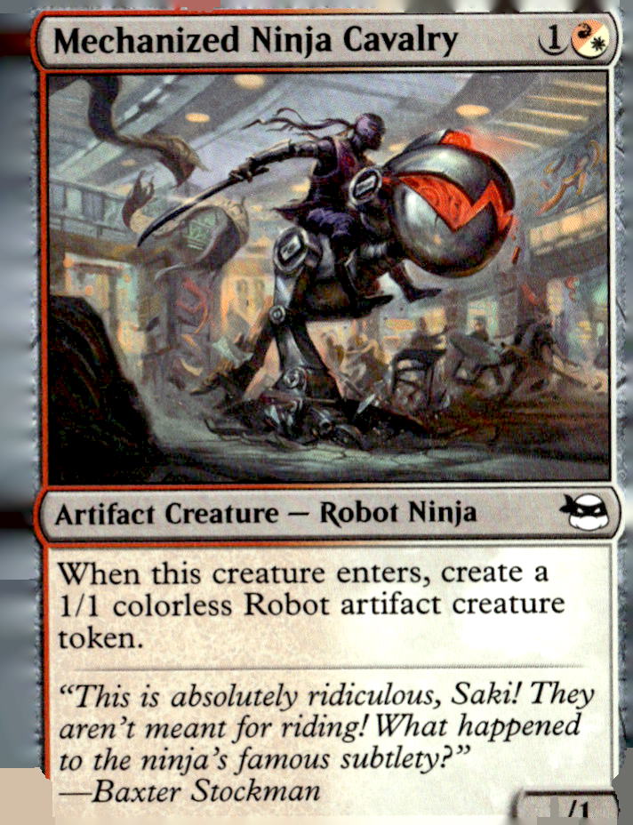 Teenage Mutant Ninja Turtles #156 Mechanized Ninja Cavalry