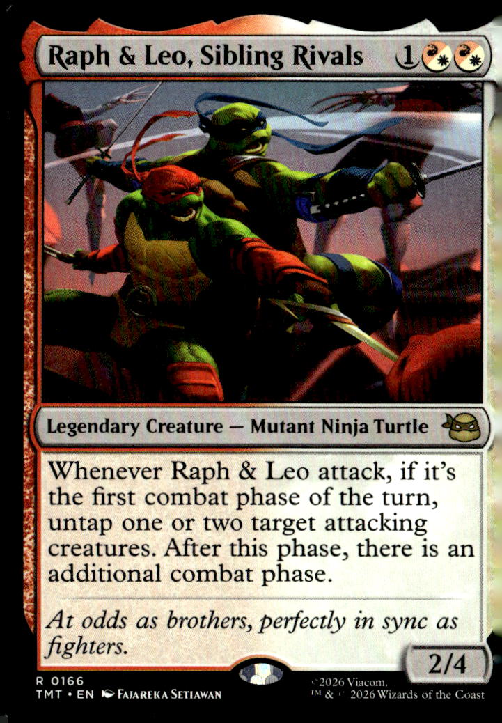 Teenage Mutant Ninja Turtles #166 Raph & Leo, Sibling Rivals