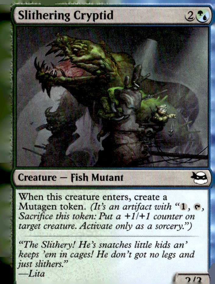 Teenage Mutant Ninja Turtles #168 Slithering Cryptid