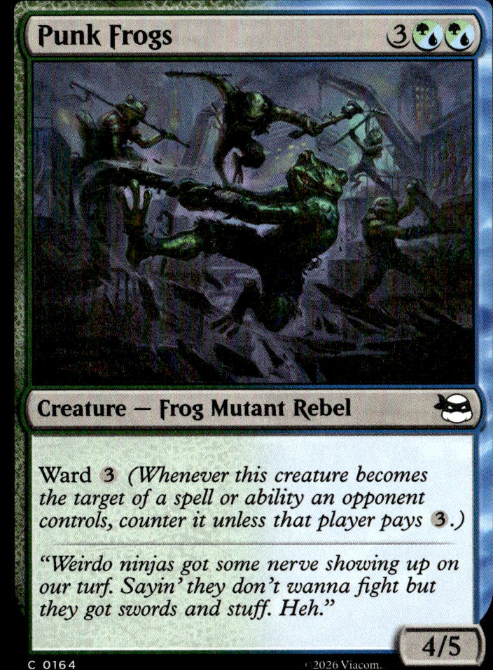 Teenage Mutant Ninja Turtles #164 Punk Frogs