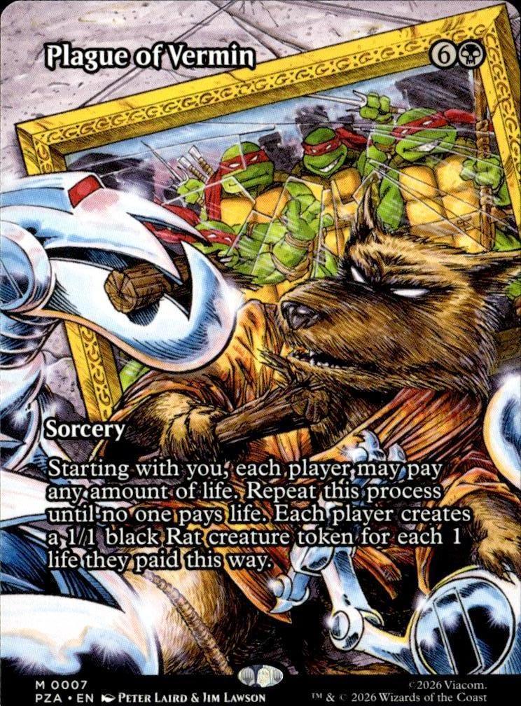 Teenage Mutant Ninja Turtles Eternal-Legal #7 Plague of Vermin (Borderless)