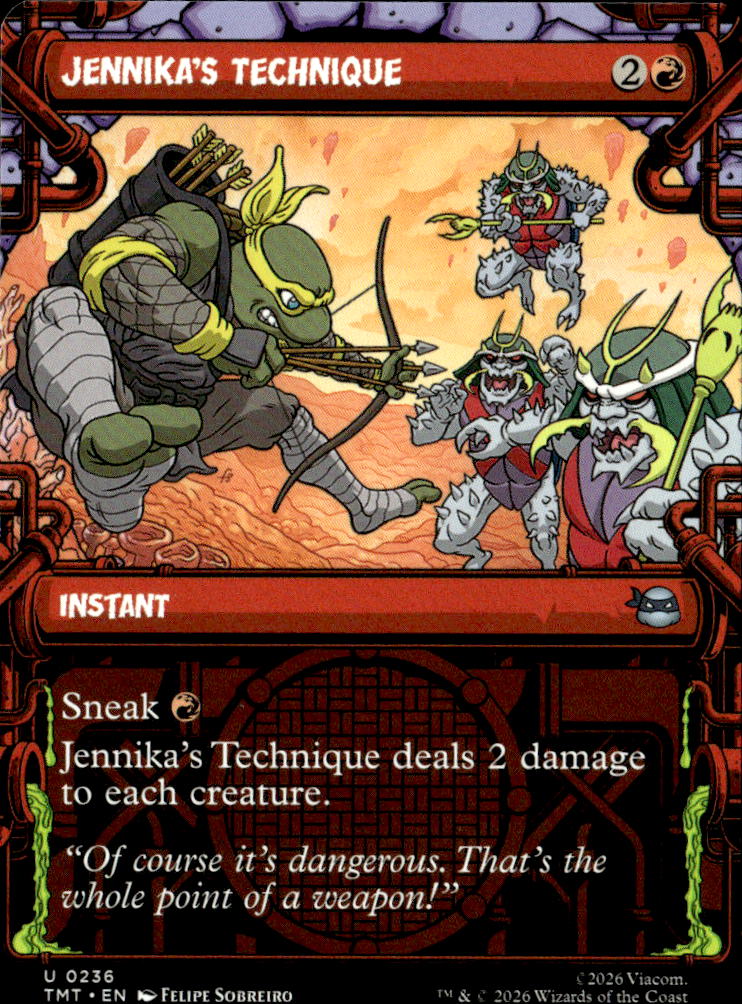 Teenage Mutant Ninja Turtles #236 Jennika's Technique (Showcase)