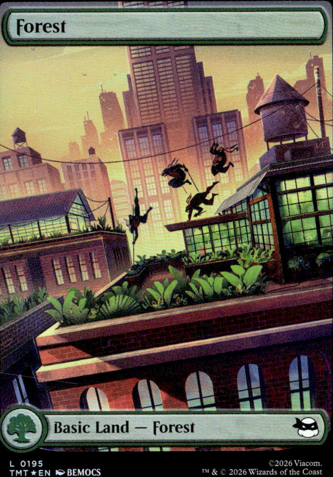 Teenage Mutant Ninja Turtles #195 Forest (0195)