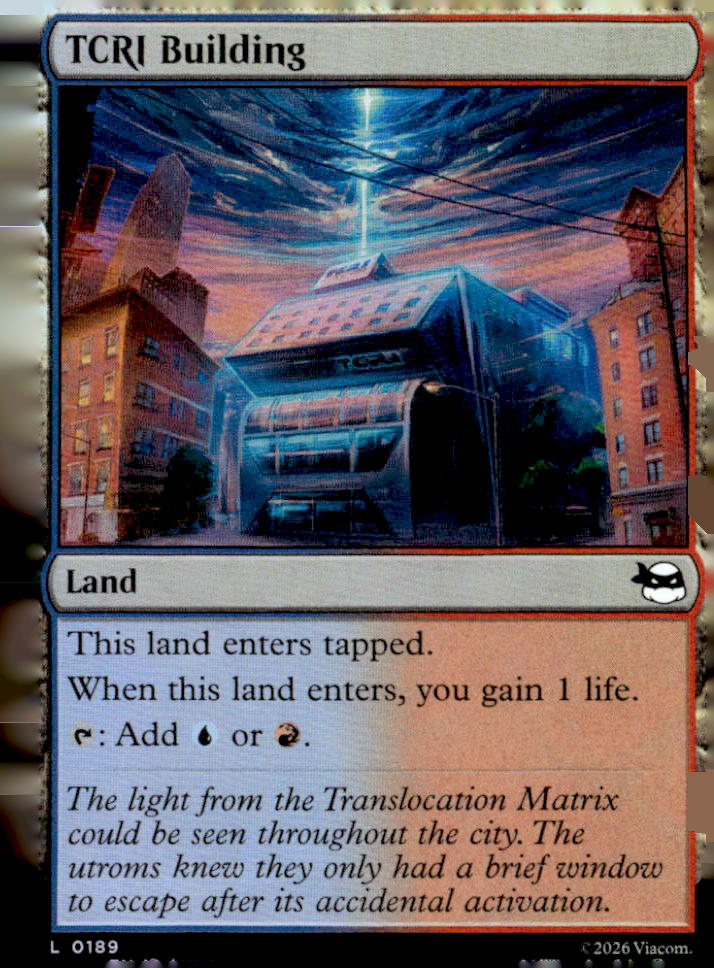 Teenage Ninja Mutant Turtles #189 TCRI Building's Edition #280