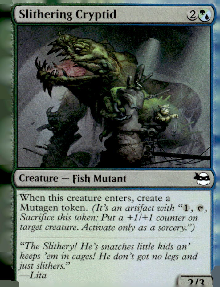 Teenage Mutant Ninja Turtles #168 Slithering Cryptid