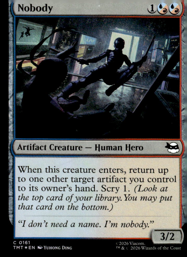 Teenage Mutant Ninja Turtles #161 Nobody