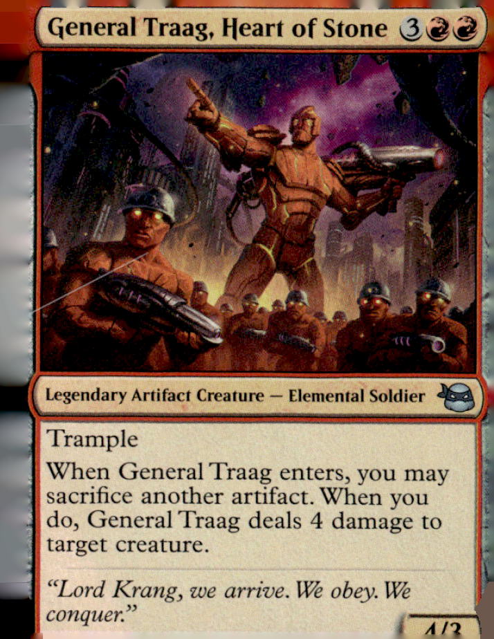 Teenage Mutant Ninja Turtles #90 General Traag, Heart of Stone