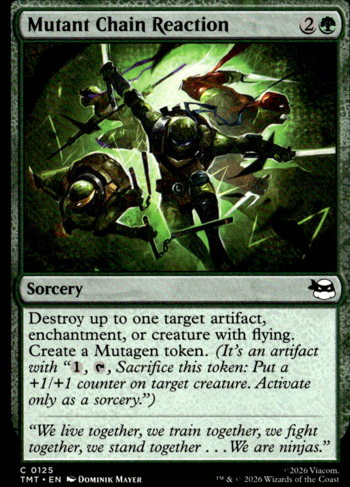 Teenage Mutant Ninja Turtles #125 Mutant Chain Reaction