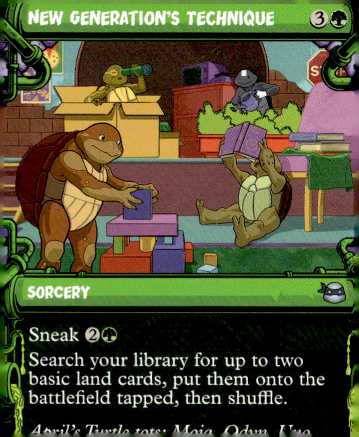 Teenage Mutant Ninja Turtles #126 New Generation's Technique