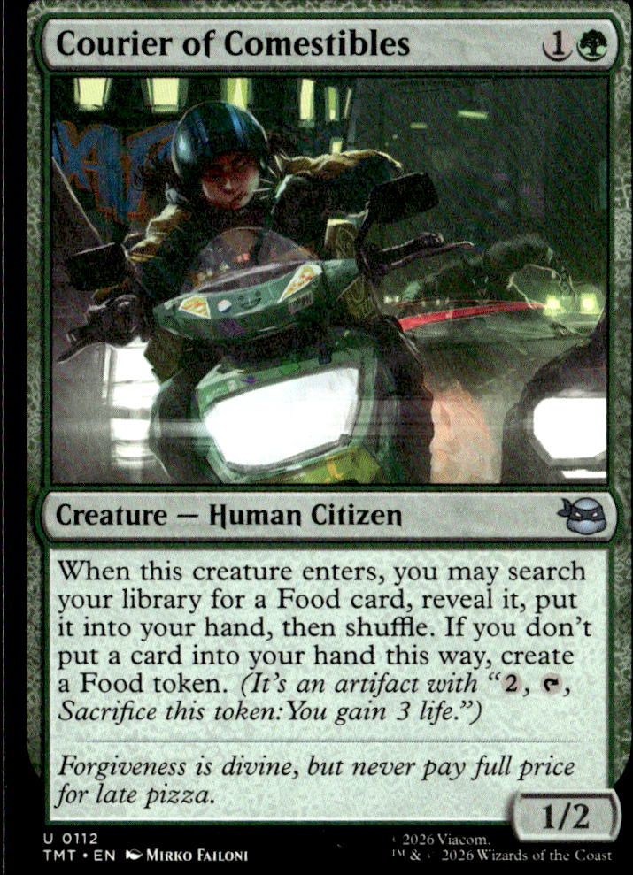 Teenage Mutant Ninja Turtles #112 Courier of Comestibles