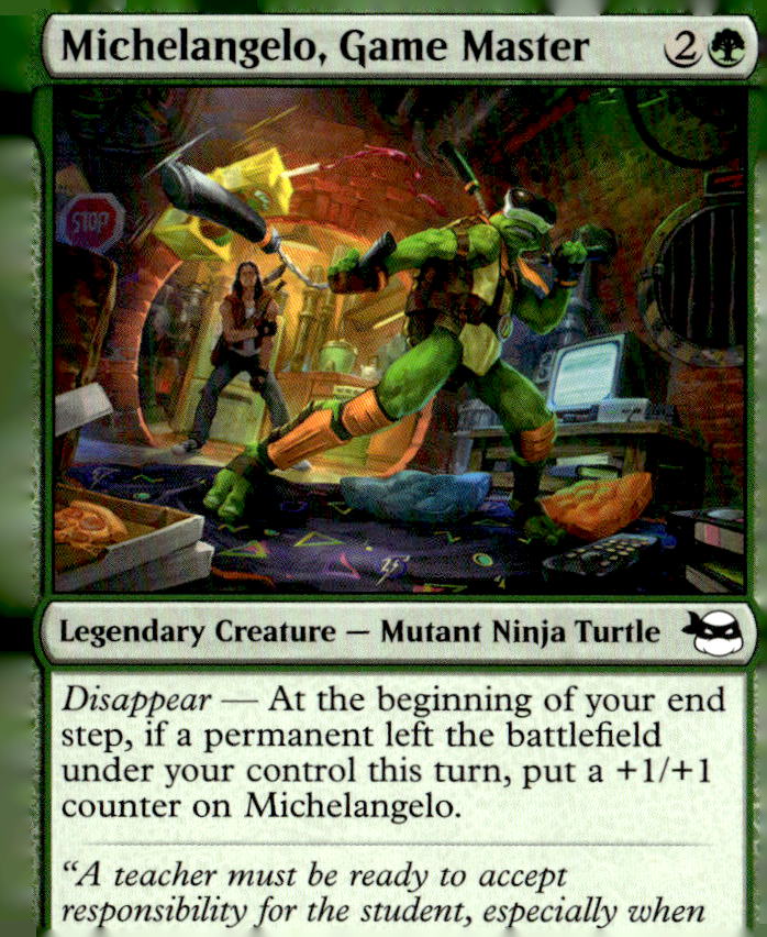 Teenage Mutant Ninja Turtles #118 Michelangelo, Game Master