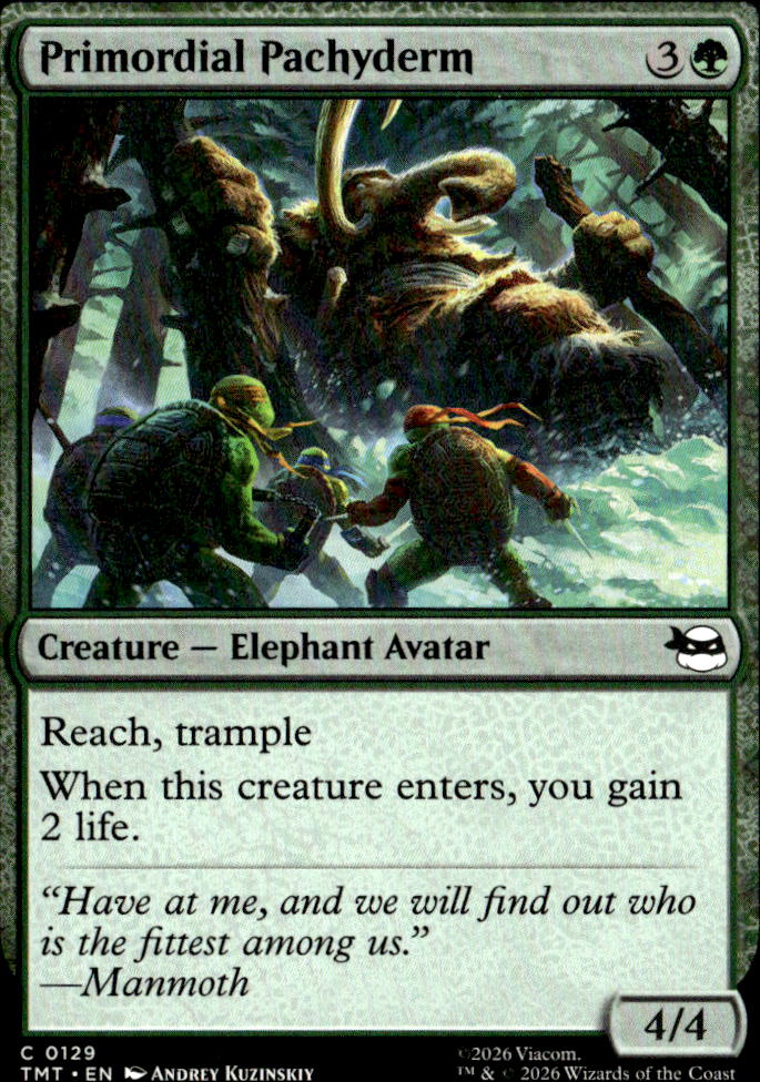 Teenage Mutant Ninja Turtles #129 Primordial Pachyderm