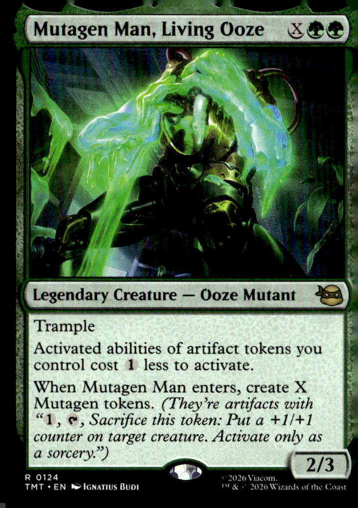 Teenage Mutant Ninja Turtles #124 Mutagen Man, Living Ooze