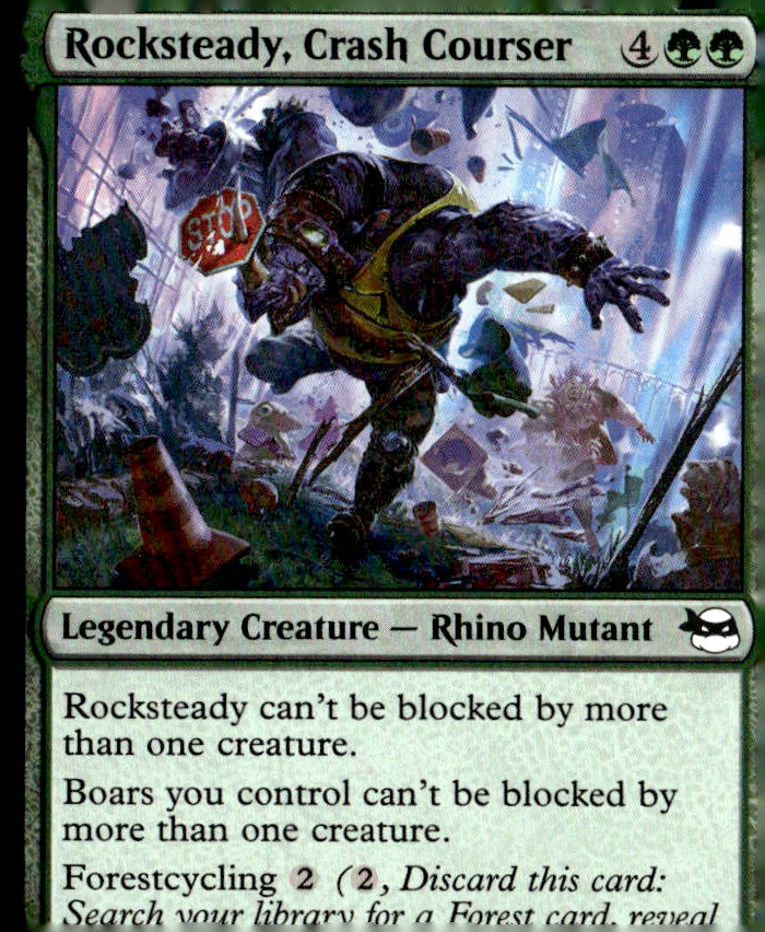 Teenage Mutant Ninja Turtles #131 Rocksteady, Crash Courser