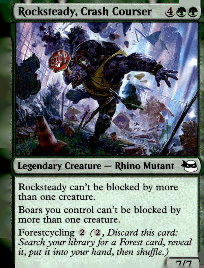 Teenage Mutant Ninja Turtles #131 Rocksteady, Crash Courser