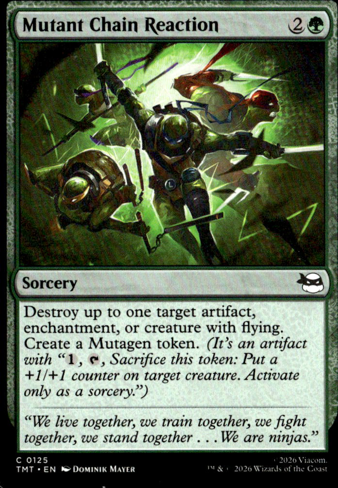 Teenage Mutant Ninja Turtles #125 Mutant Chain Reaction