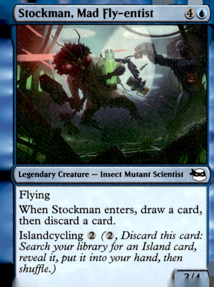 Teenage Mutant Ninja Turtles #54 Stockman, Mad Fly-entist