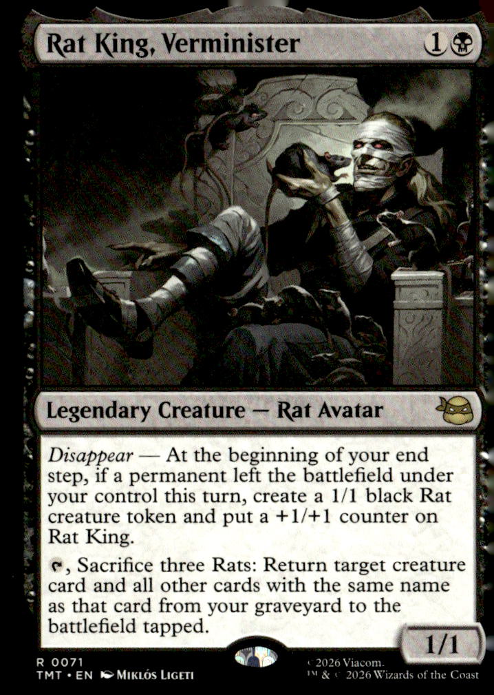 Teenage Mutant Ninja Turtles #71 Rat King, Verminister