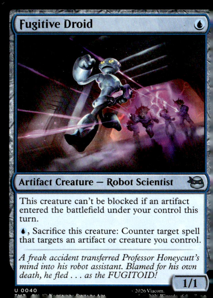 Teenage Mutant Ninja Turtles #40 Fugitive Droid