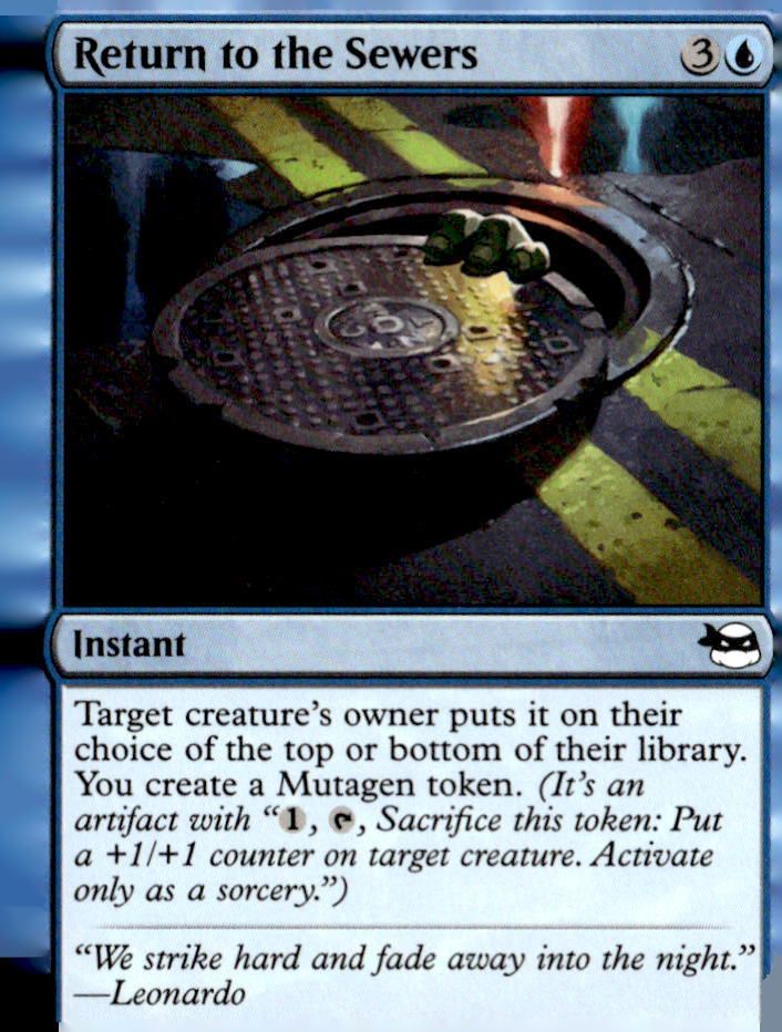 Teenage Mutant Ninja Turtles #52 Return to the Sewers