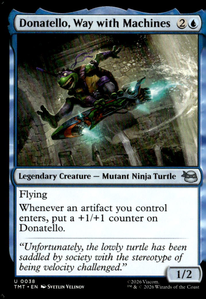 Teenage Mutant Ninja Turtles #38 Donatello, Way with Machines