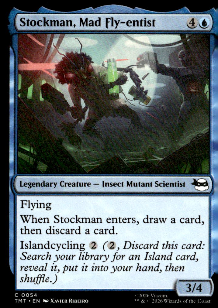 Teenage Mutant Ninja Turtles #54 Stockman, Mad Fly-entist