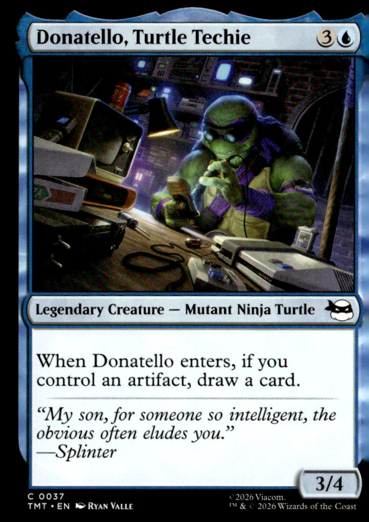 Teenage Mutant Ninja Turtles #37 Donatello, Turtle Techie