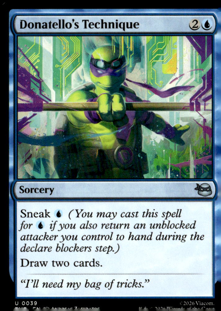 Teenage Mutant Ninja Turtles #39 Donatello's Technique