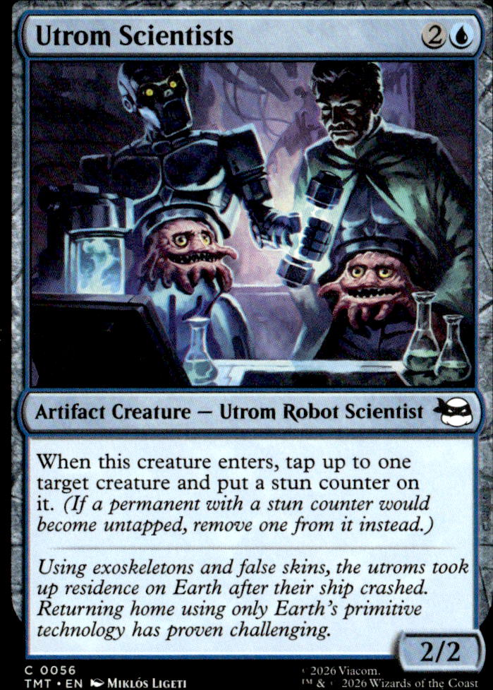 Teenage Mutant Ninja Turtles #56 Utrom Scientists