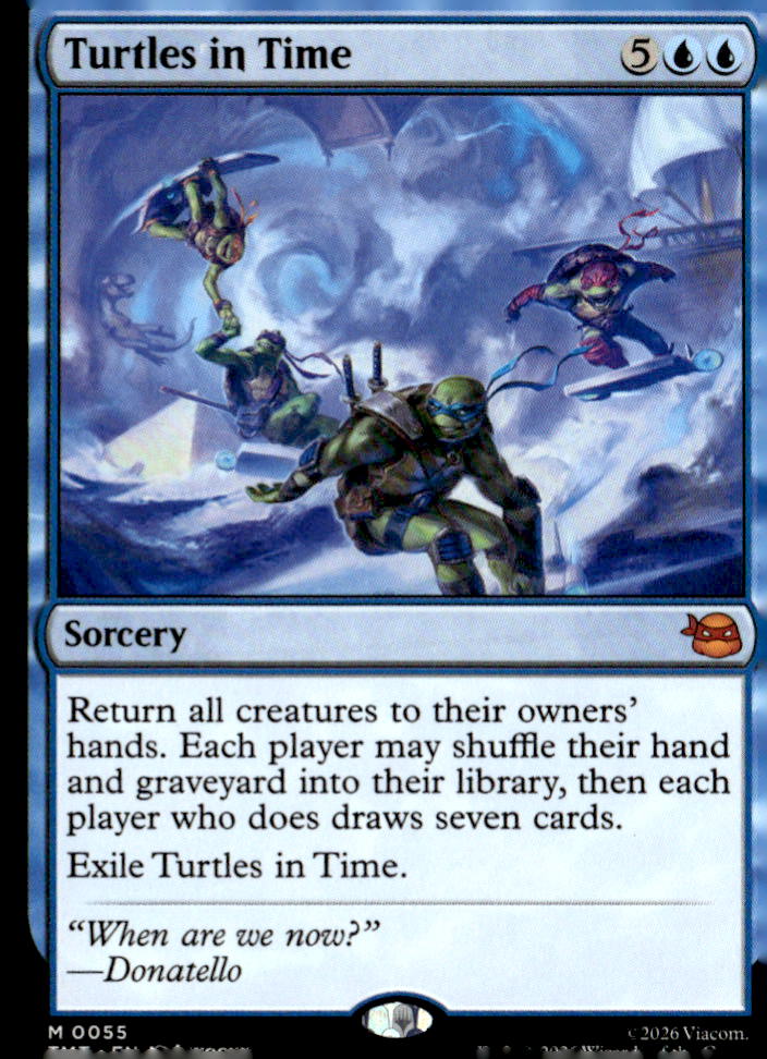 Teenage Mutant Ninja Turtles #55 Turtles in Time