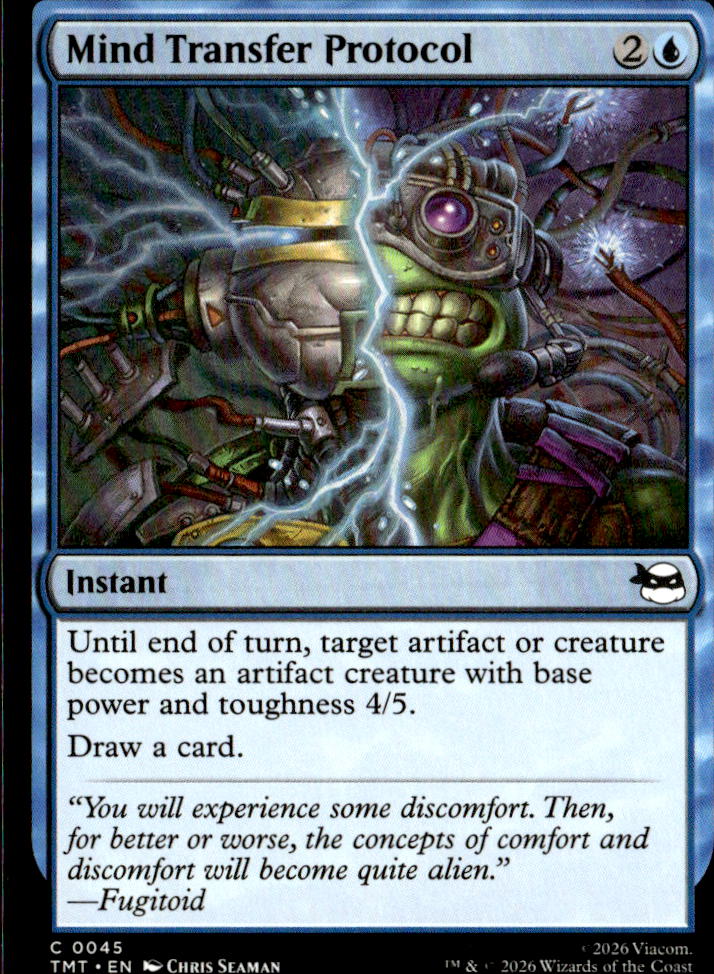 Teenage Mutant Ninja Turtles #45 Mind Transfer Protocol