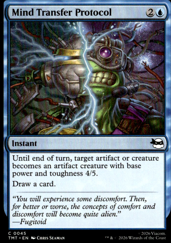 Teenage Mutant Ninja Turtles #45 Mind Transfer Protocol