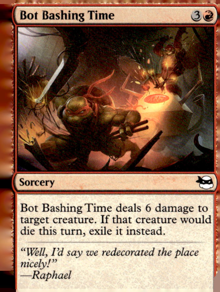 Teenage Mutant Ninja Turtles #85 Bot Bashing Time