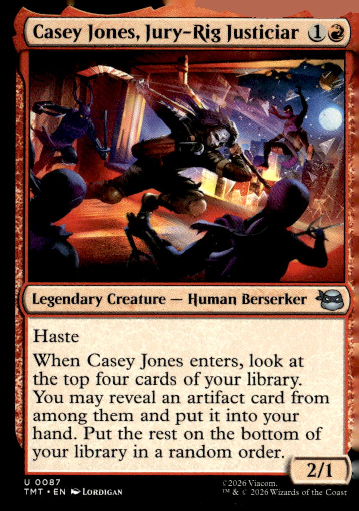 Teenage Mutant Ninja Turtles #87 Casey Jones, Jury-Rig Justiciar