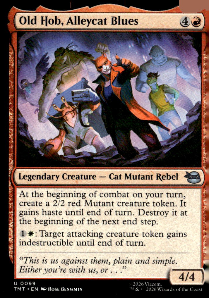 Teenage Mutant Ninja Turtles #99 Old Hob, Alleycat Blues