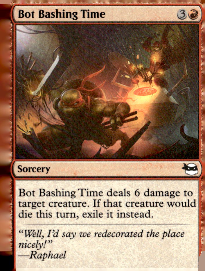 Teenage Mutant Ninja Turtles #85 Bot Bashing Time