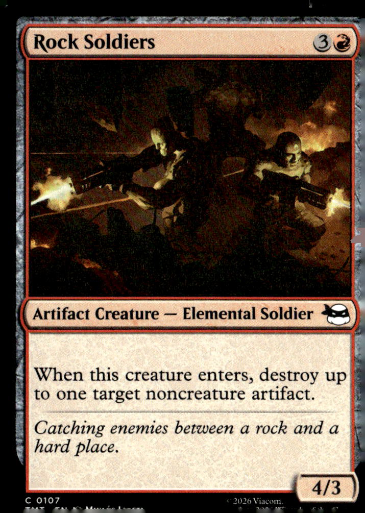 Teenage Mutant Ninja Turtles #107 Rock Soldiers