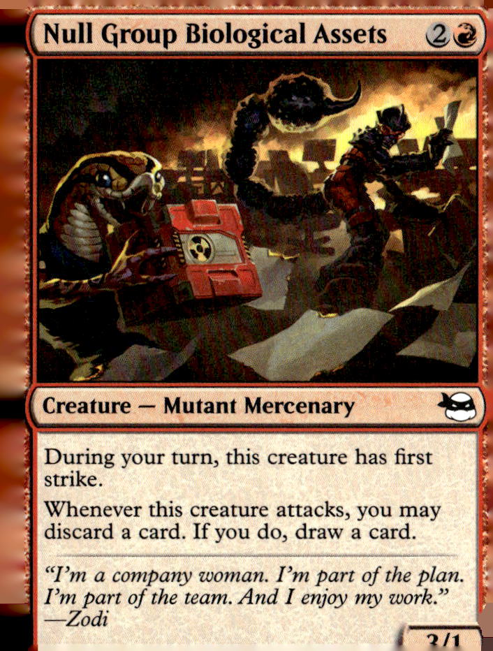 Teenage Mutant Ninja Turtles #98 Null Group Biological Assets