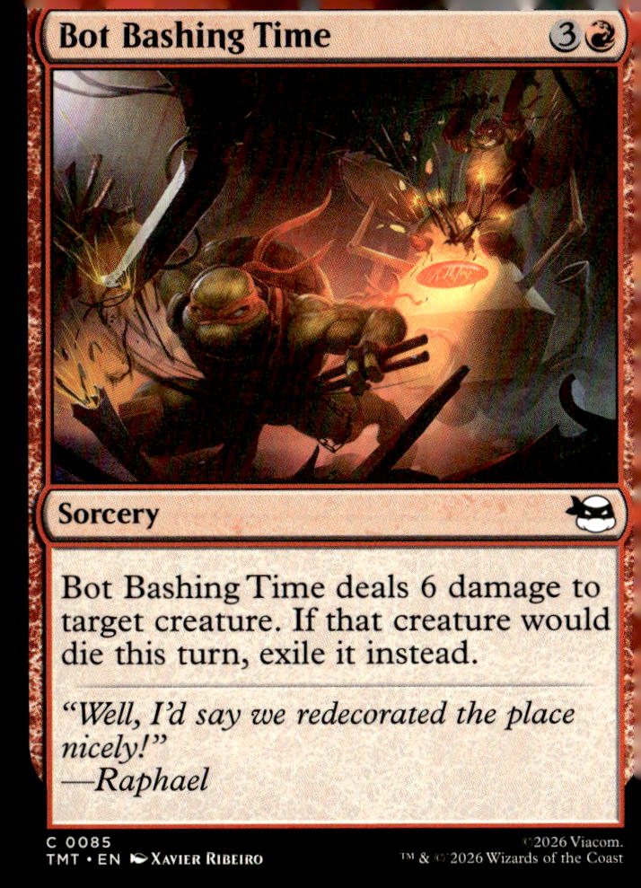 Teenage Mutant Ninja Turtles #85 Bot Bashing Time