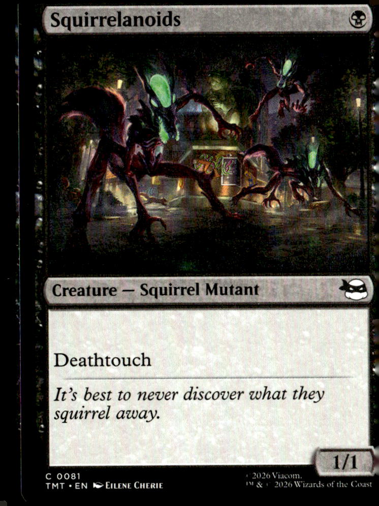 Teenage Mutant Ninja Turtles #81 Squirrelanoids